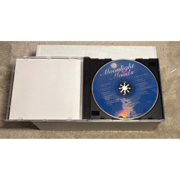 Readers Digest Music Moonlight Moods CD With Classical Orchestra Tracks - Picture 3 of 4